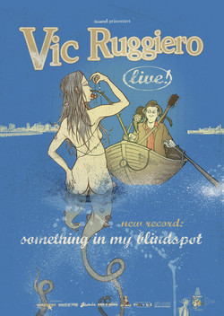 Vic Ruggiero – Something in my Blindspot (Plakat)