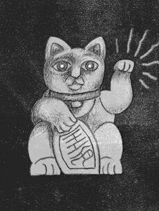 Buchillustrationen „Rauschen im Nichts“